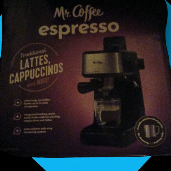 Mr. Coffee Black Espresso Machine - Picture 1 of 8